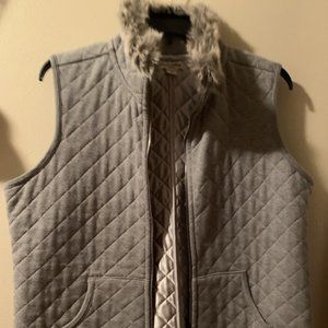 Telluride Quilted Faux Fur Vest